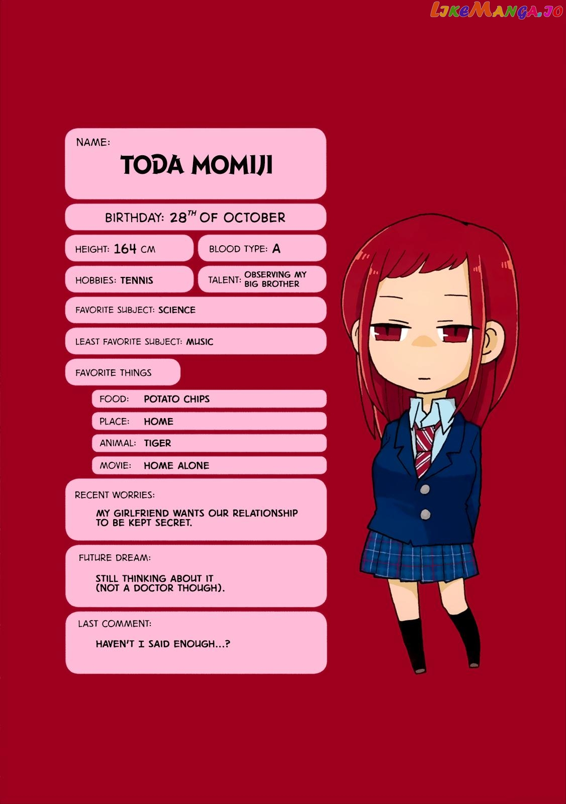 Mousou Telepathy chapter 512.5 - page 17