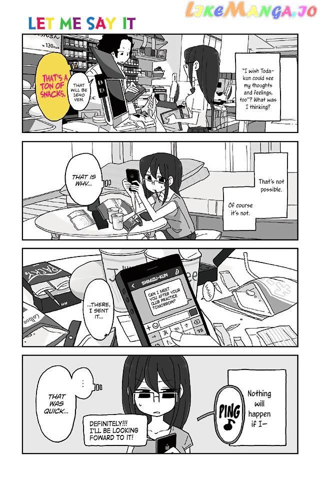 Mousou Telepathy chapter 312 - page 1