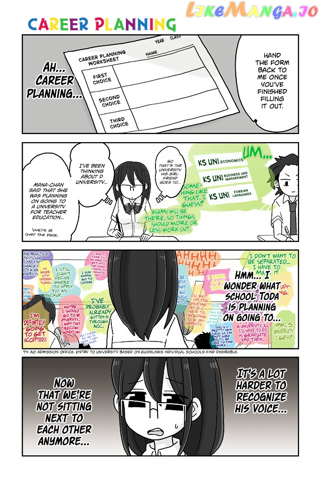 Mousou Telepathy chapter 340 - page 1