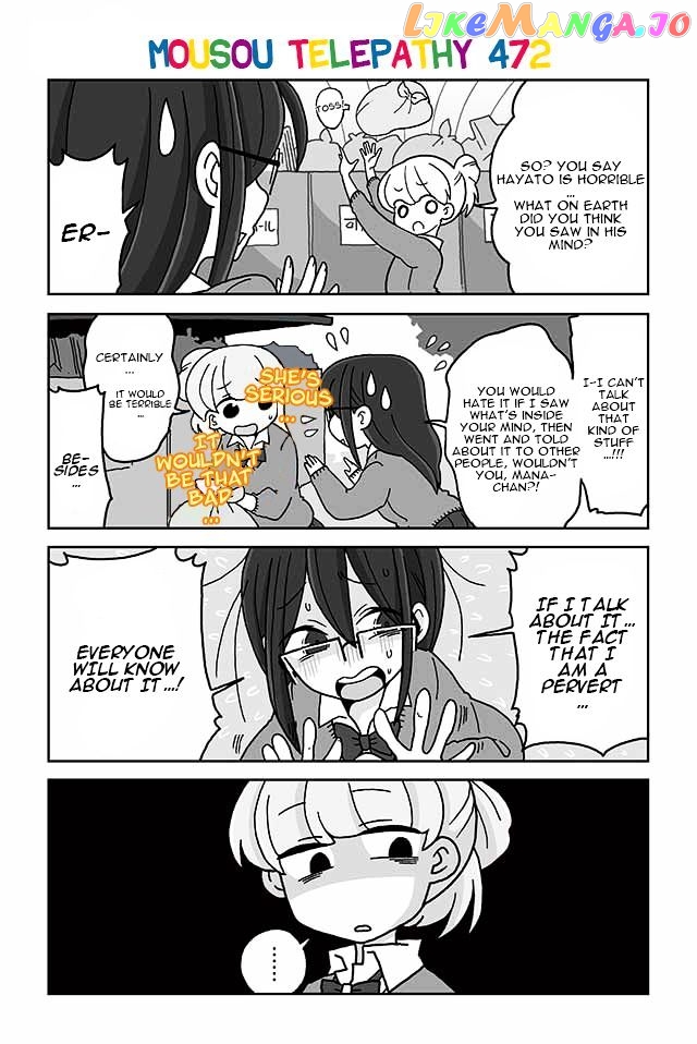 Mousou Telepathy chapter 472 - page 1