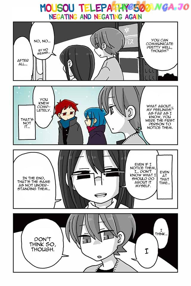 Mousou Telepathy chapter 500 - page 1
