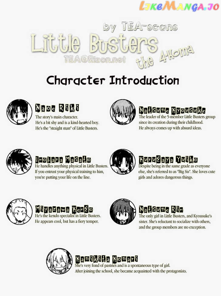 Little Busters! The 4-Koma chapter 6 - page 2