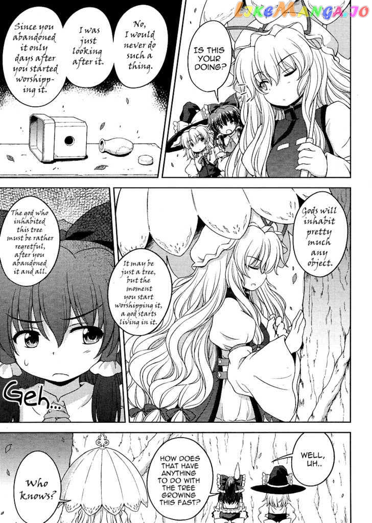 Touhou Sangetsusei: Strange and Bright Nature Deity chapter 23 - page 9