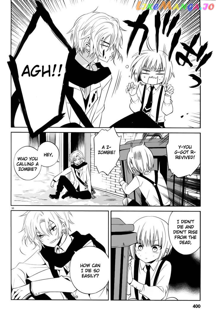 Boku to Senpai no Tekken Kousai chapter 13 - page 36