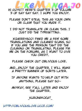 Say Say Say (Hwang Mi Ri) Chapter 12 - page 2