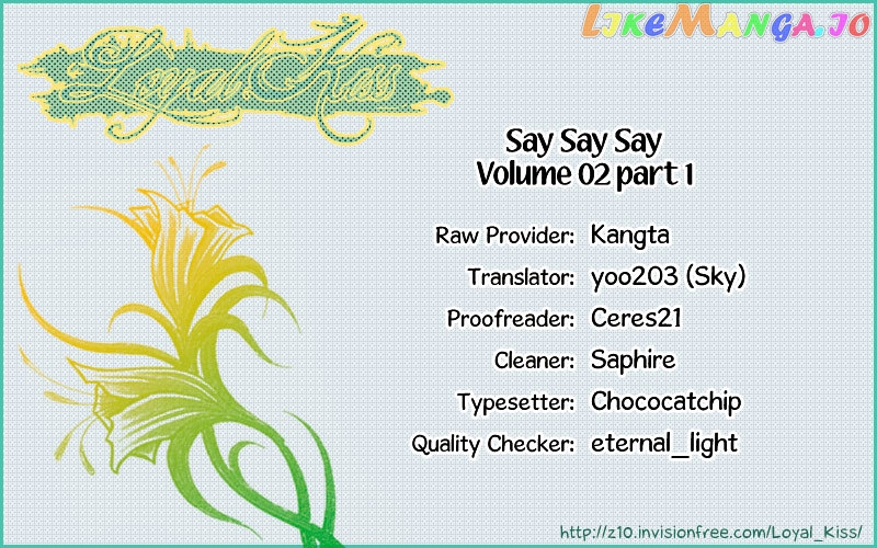 Say Say Say (Hwang Mi Ri) Chapter 6 - page 1