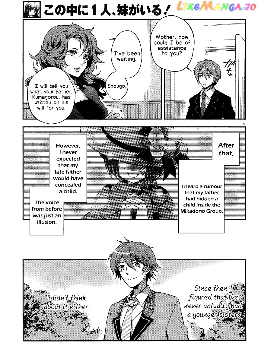 Kono Naka Ni Hitori, Imouto Ga Iru! chapter 0.1 - page 6