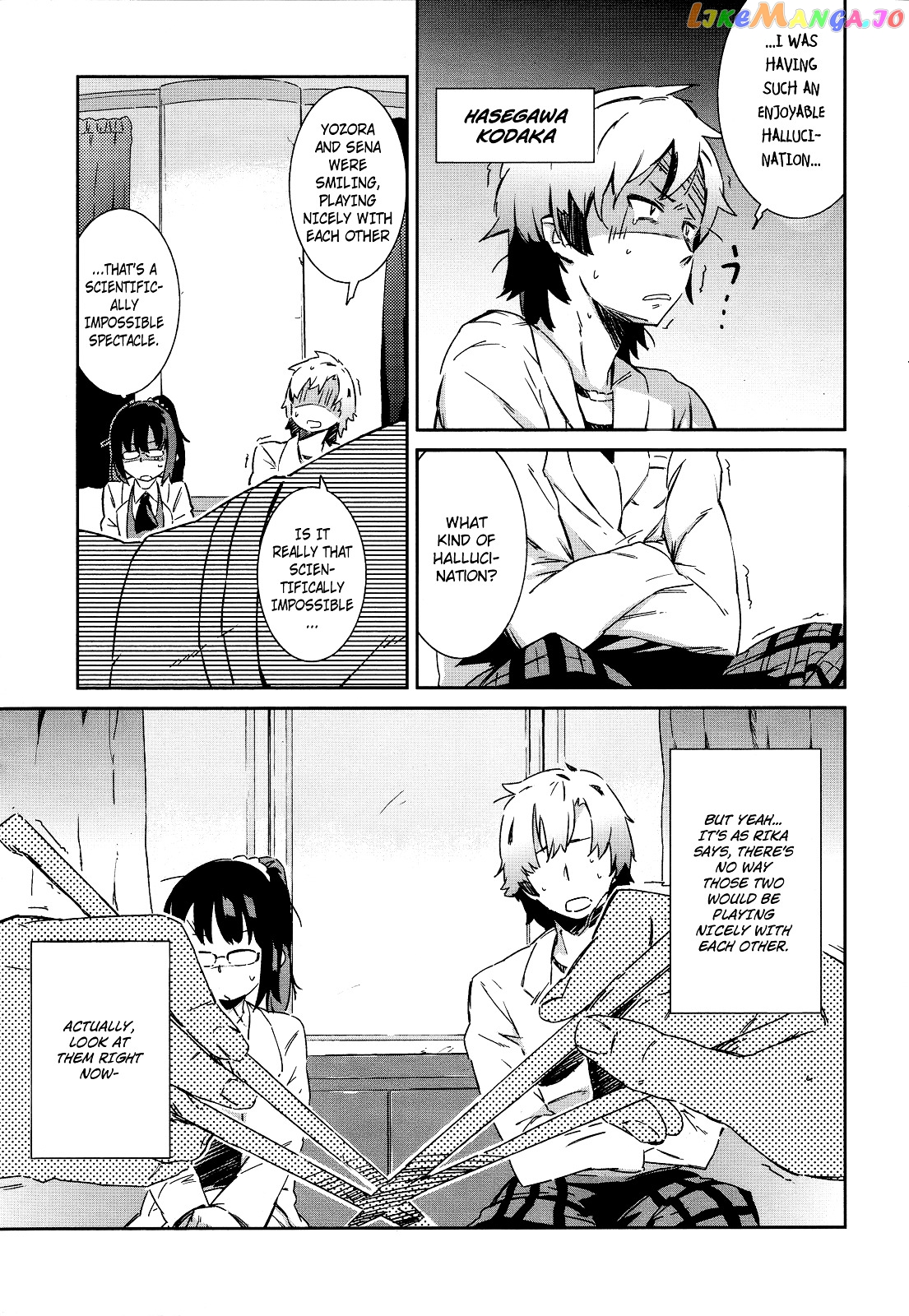 Boku Wa Tomodachi Ga Sukunai Plus chapter 0.1 - page 9
