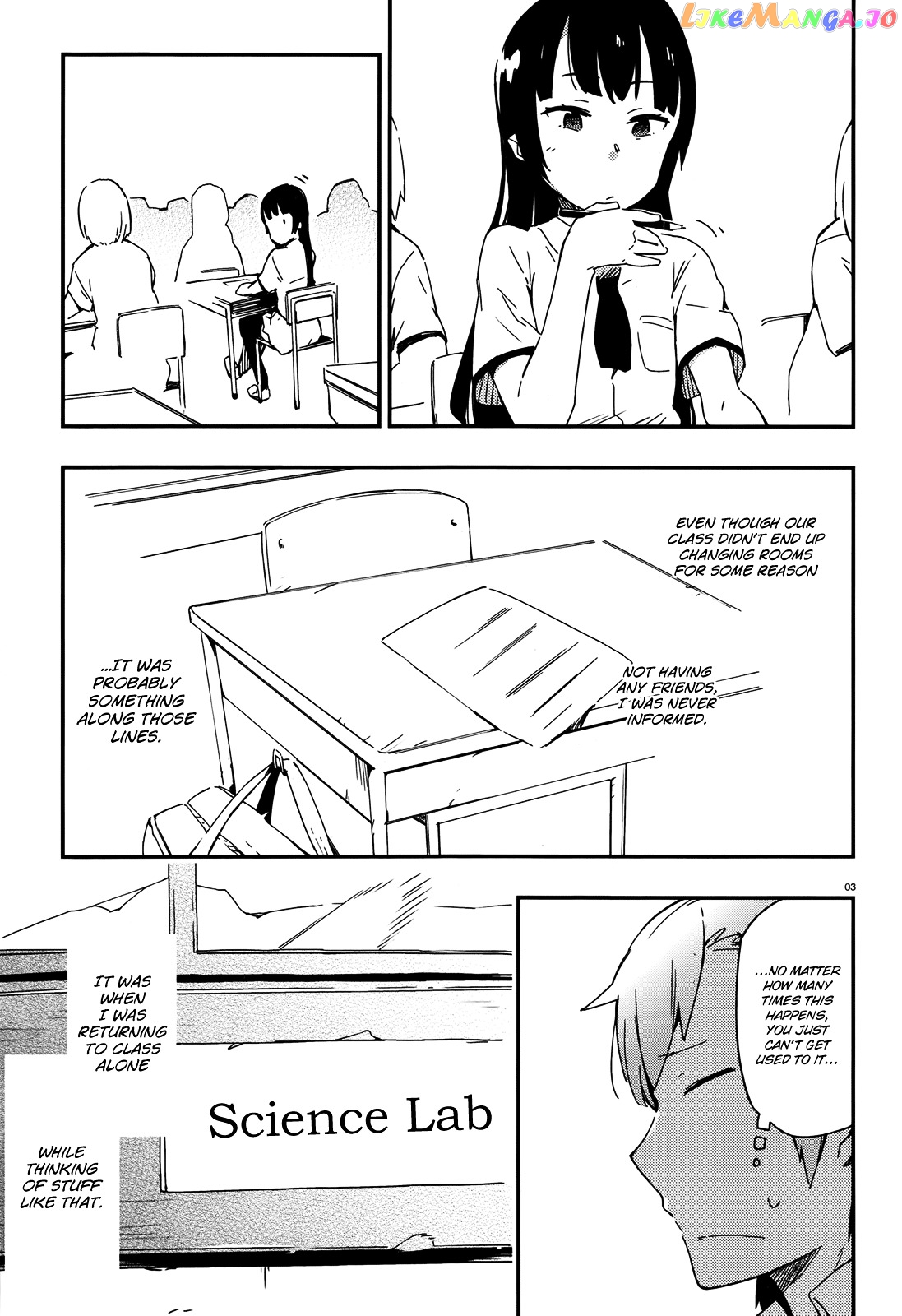 Boku Wa Tomodachi Ga Sukunai Plus chapter 13 - page 3