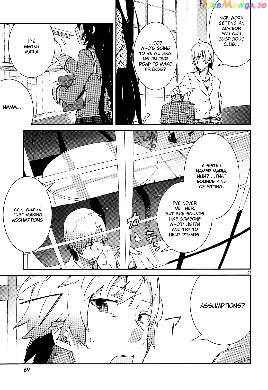 Boku Wa Tomodachi Ga Sukunai Plus chapter 2 - page 3
