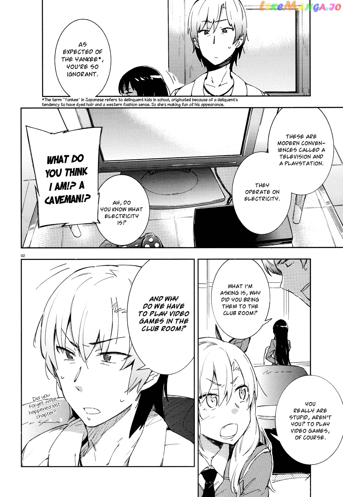 Boku Wa Tomodachi Ga Sukunai Plus chapter 4 - page 2