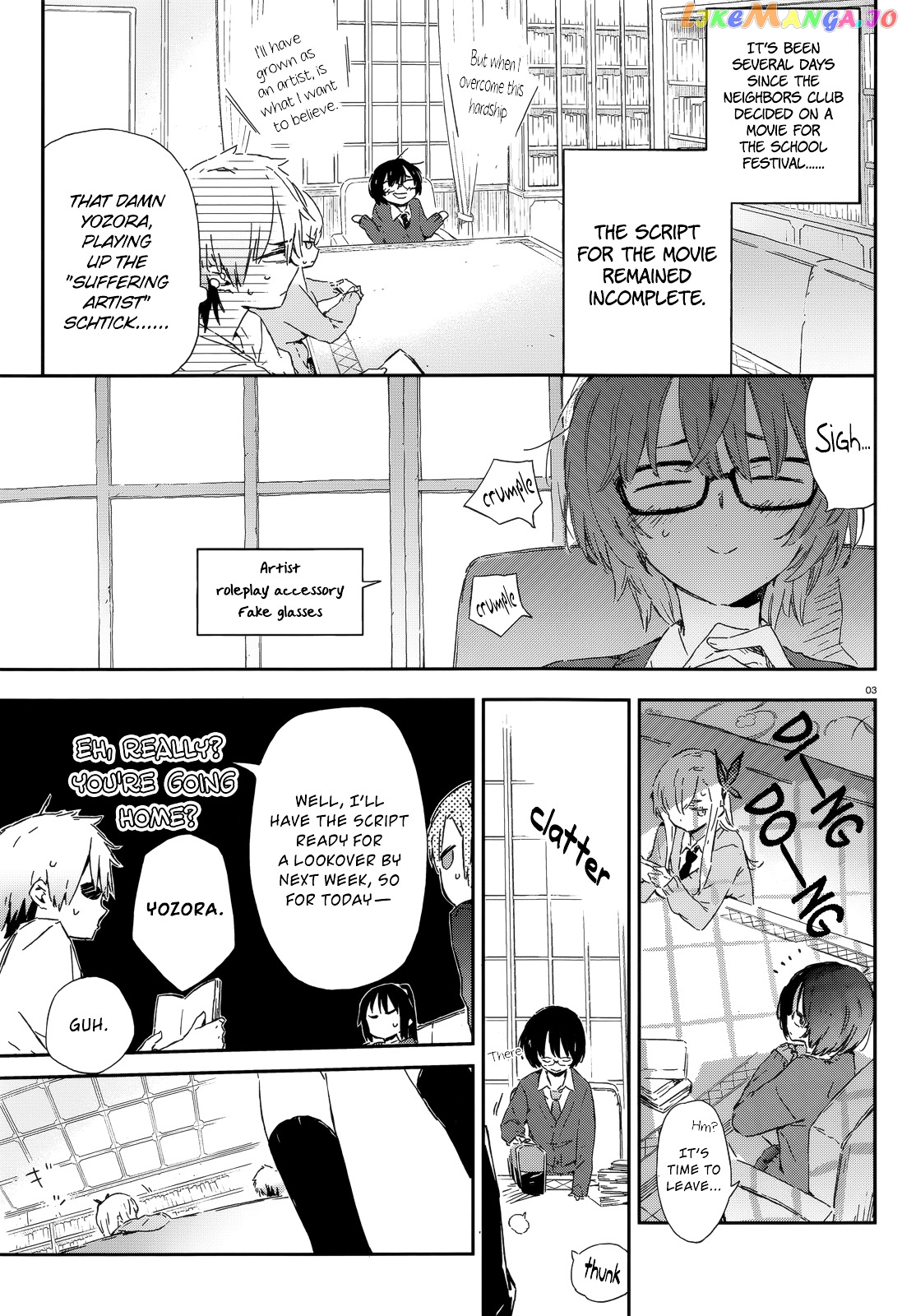 Boku Wa Tomodachi Ga Sukunai Plus chapter 47 - page 3