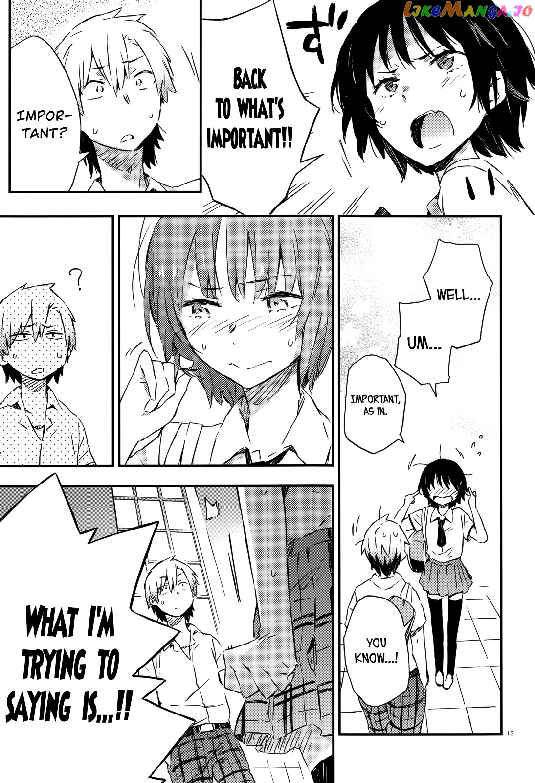 Boku Wa Tomodachi Ga Sukunai Plus chapter 29 - page 13