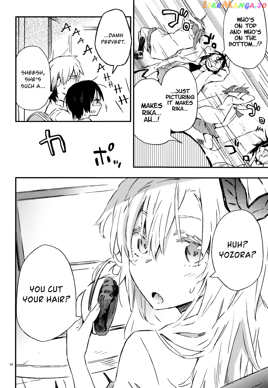 Boku Wa Tomodachi Ga Sukunai Plus chapter 29 - page 33