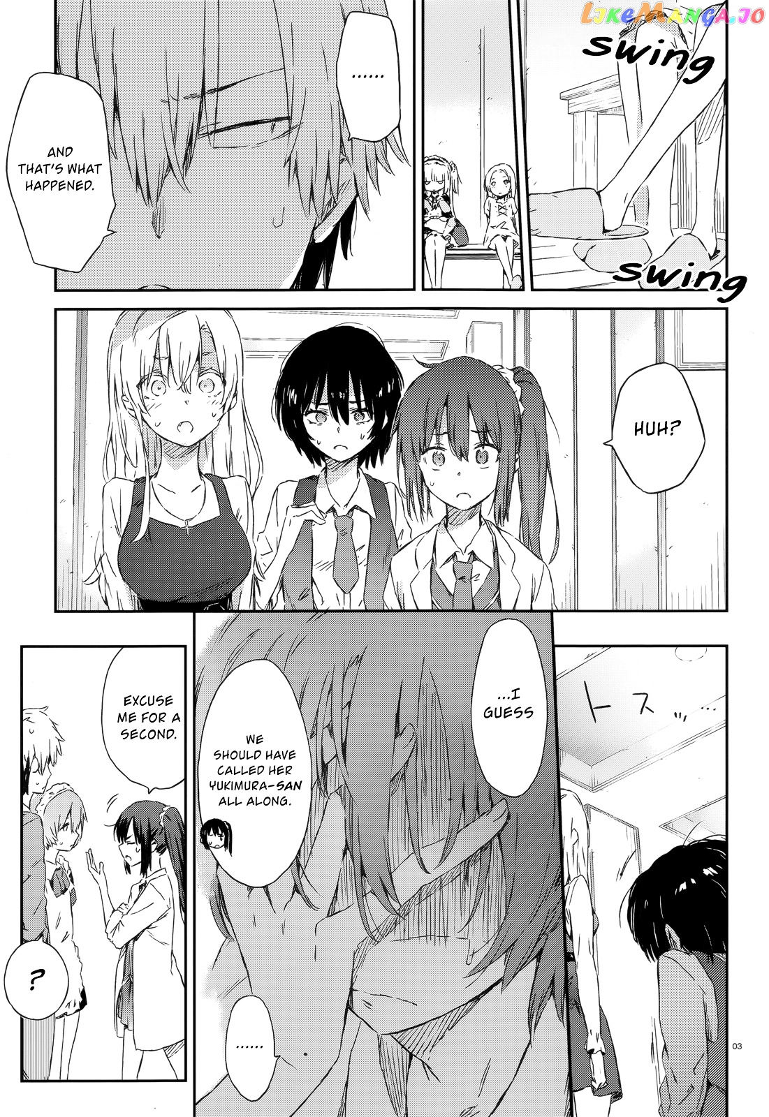 Boku Wa Tomodachi Ga Sukunai Plus chapter 39 - page 3