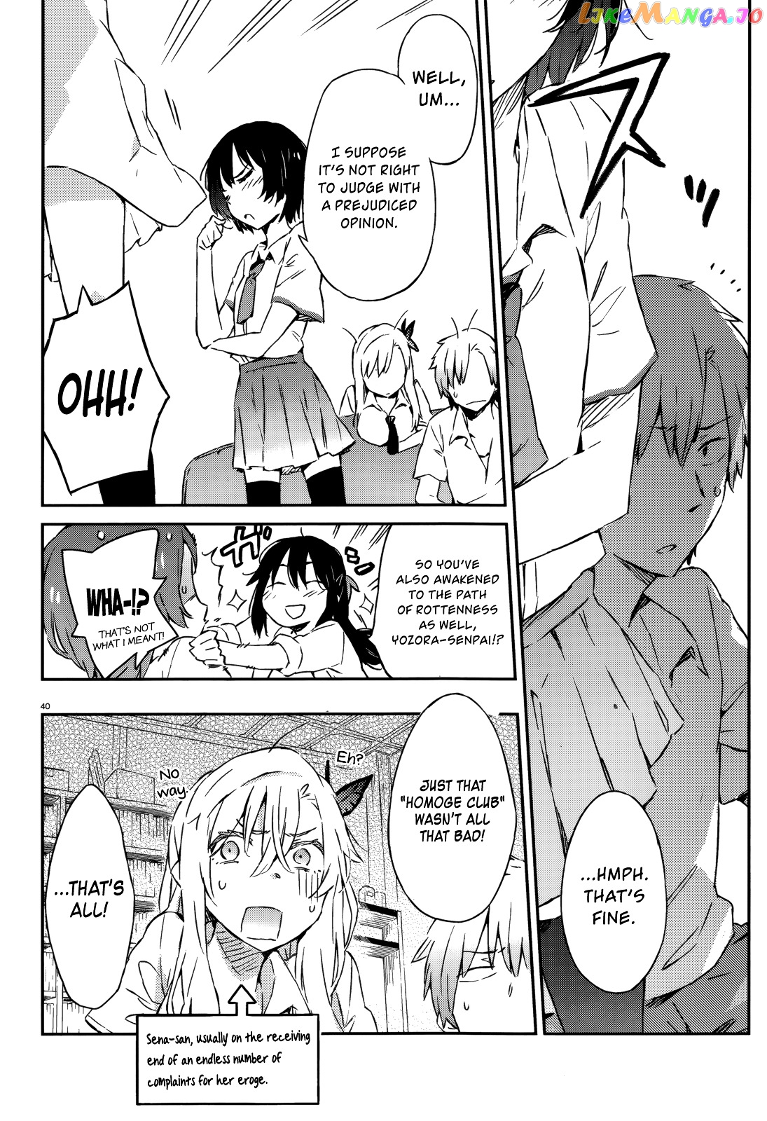 Boku Wa Tomodachi Ga Sukunai Plus chapter 31 - page 35