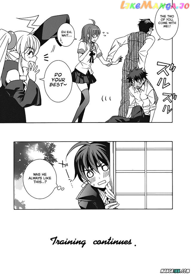 Mahoutsukai To Deshi No Futekisetsu Na Kankei chapter 22.5 - page 9