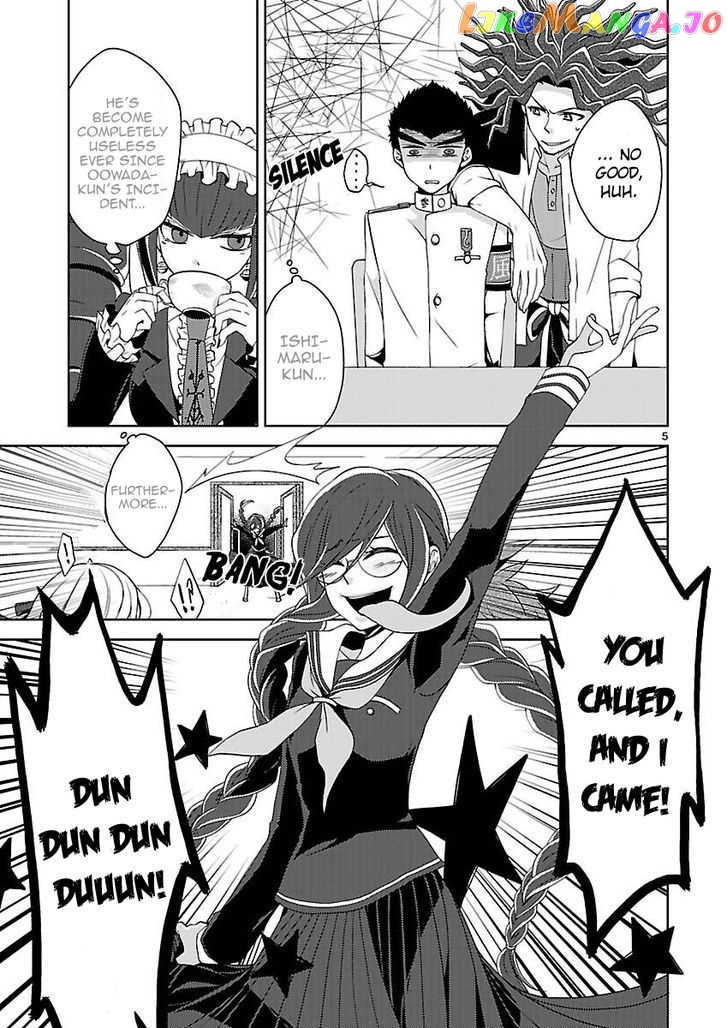 Danganronpa - Kibou no Gakuen to Zetsubou no Koukousei chapter 5.1 - page 5