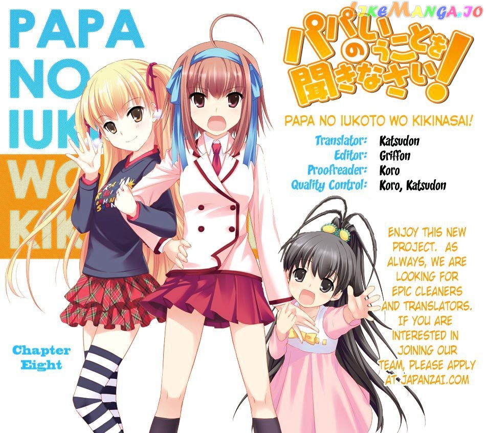 Papa no Iu Koto o Kikinasai! chapter 8 - page 2
