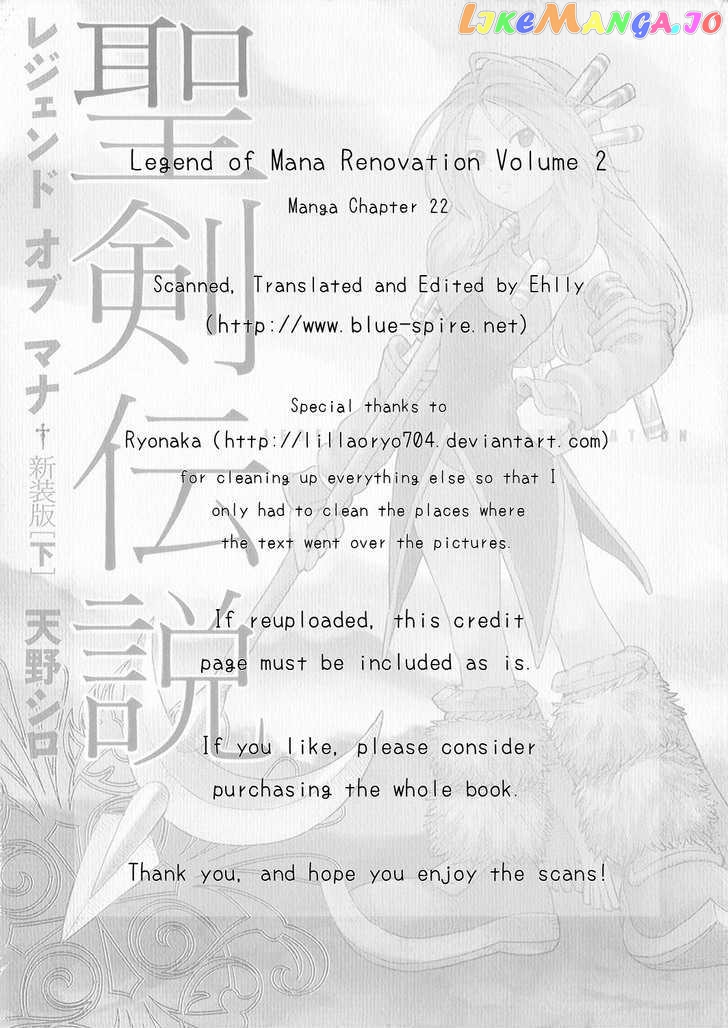 Seiken Densetsu: Legend of Mana chapter 22 - page 2