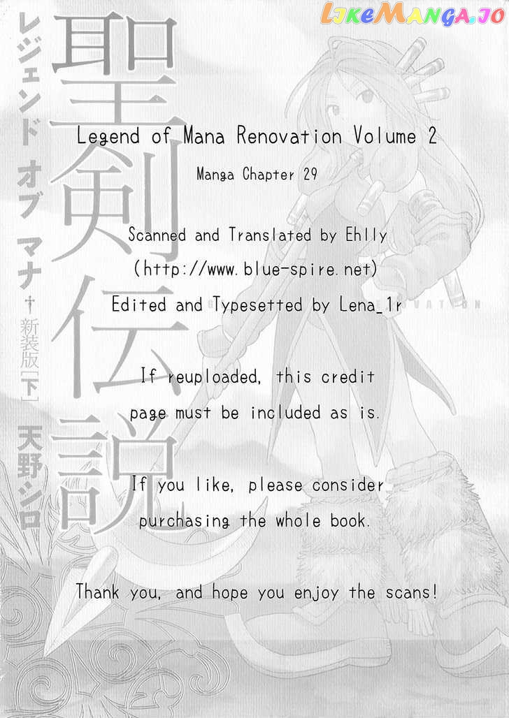 Seiken Densetsu: Legend of Mana chapter 29 - page 1
