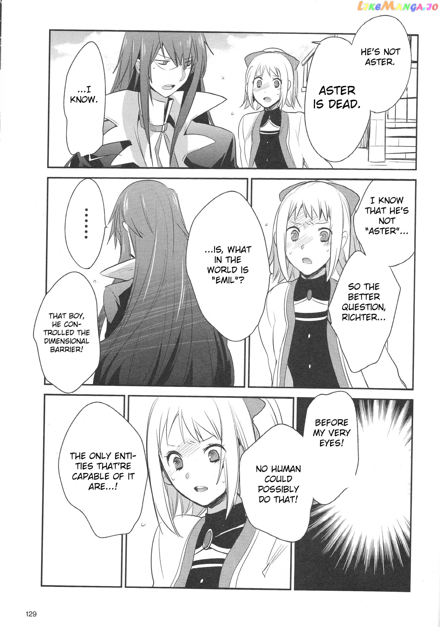 Tales of Symphonia - Ratatosk no Kishi - Onshuu no Richter chapter 14.1 - page 9