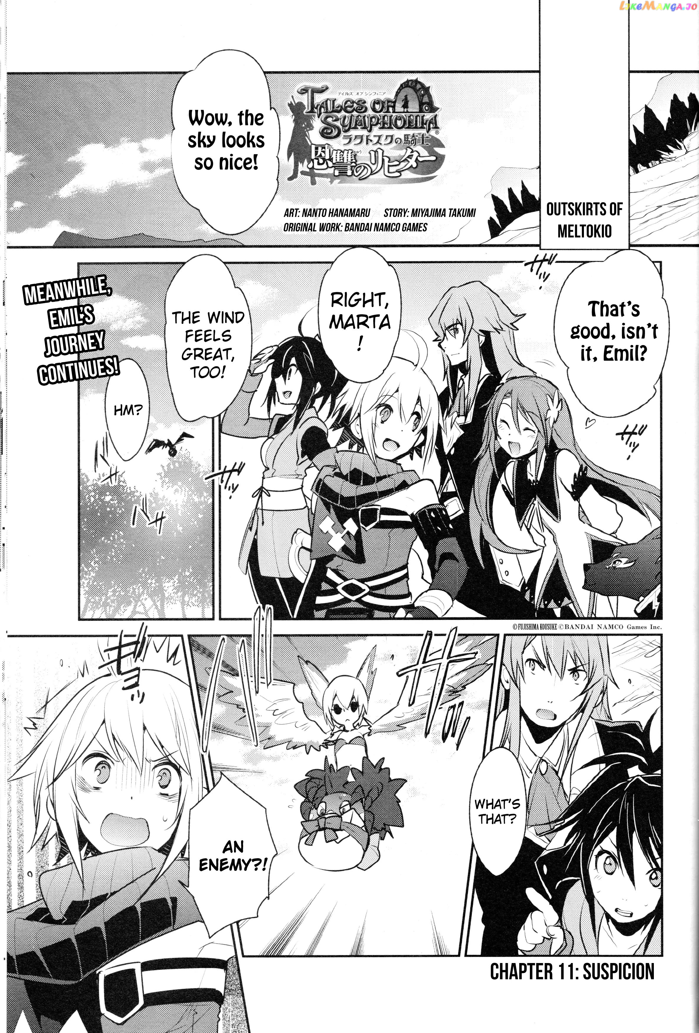 Tales of Symphonia - Ratatosk no Kishi - Onshuu no Richter chapter 11 - page 1