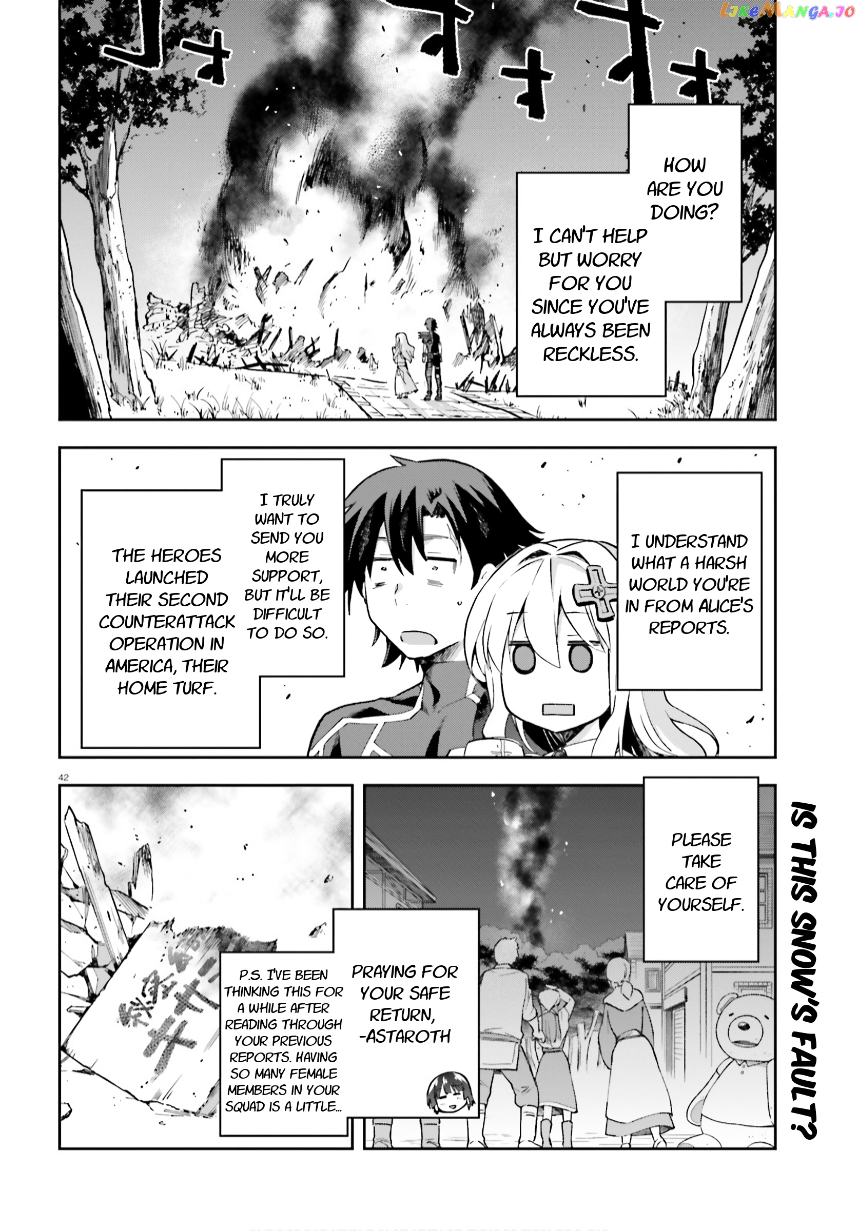 Combatants Will Be Dispatched! chapter 29 - page 41