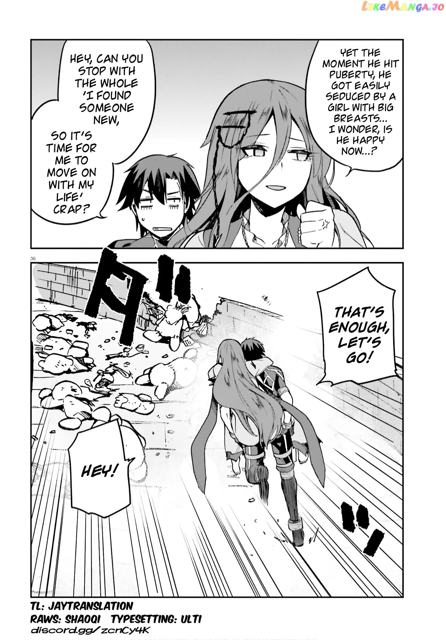Combatants Will Be Dispatched! chapter 36 - page 35