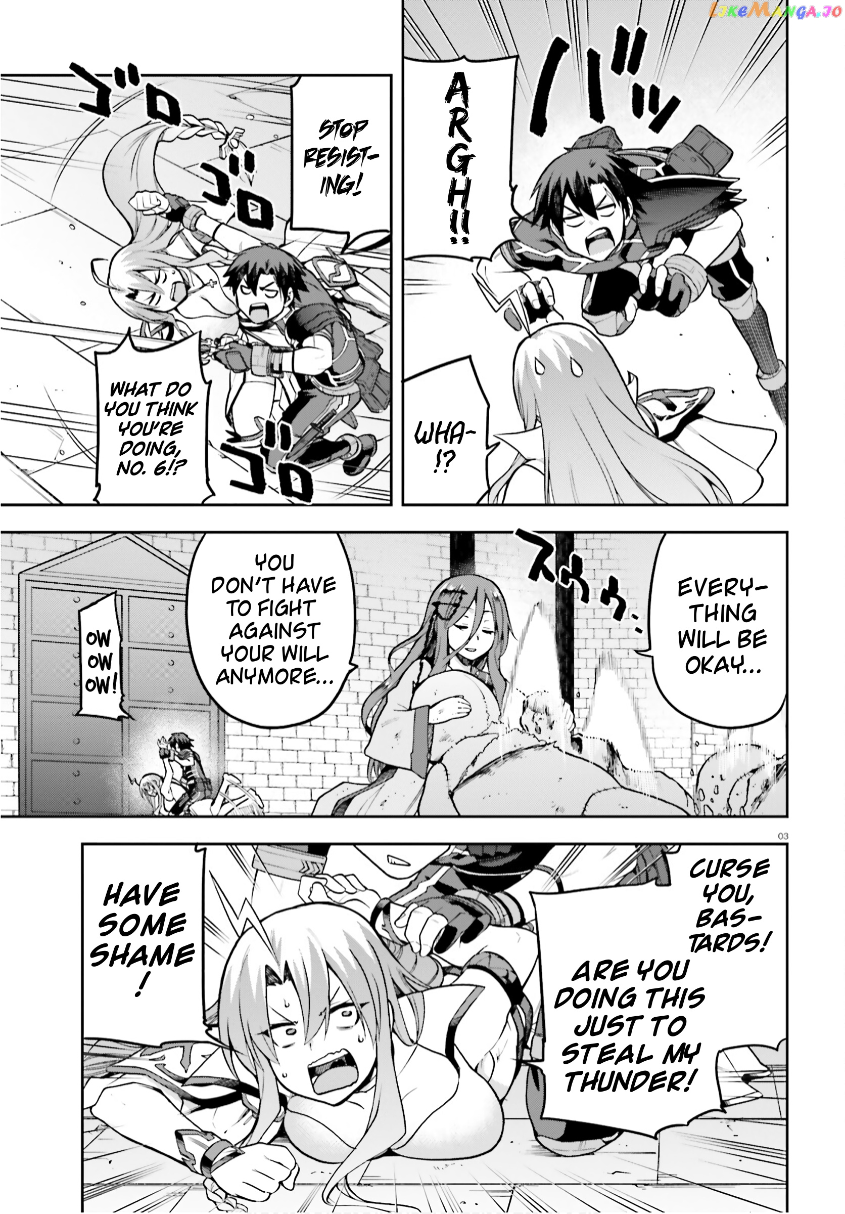 Combatants Will Be Dispatched! chapter 37 - page 3