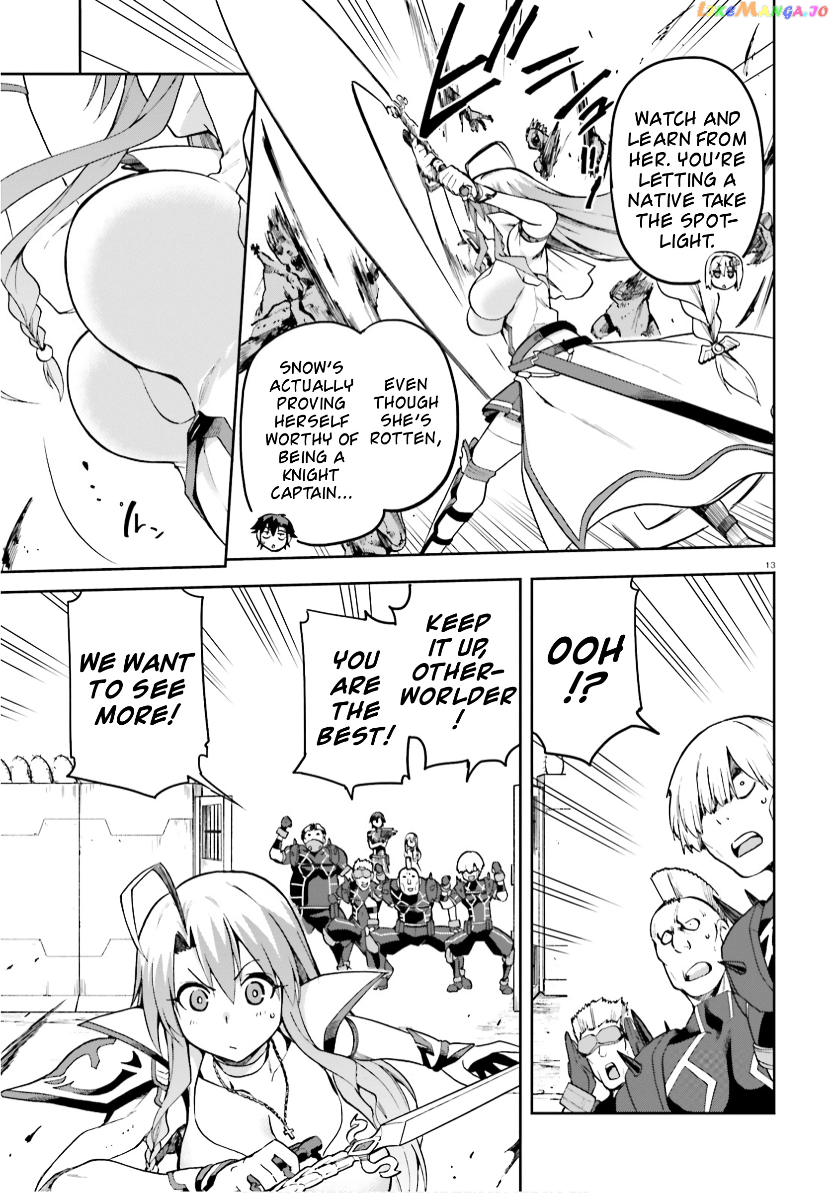Combatants Will Be Dispatched! chapter 31 - page 13