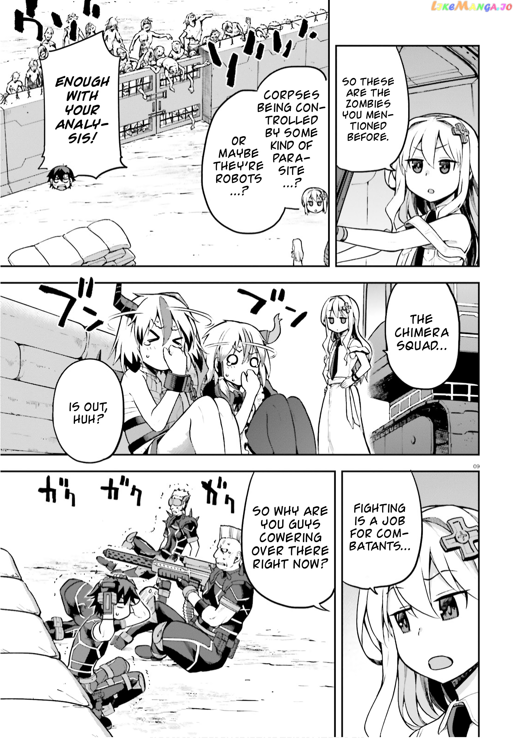 Combatants Will Be Dispatched! chapter 31 - page 9