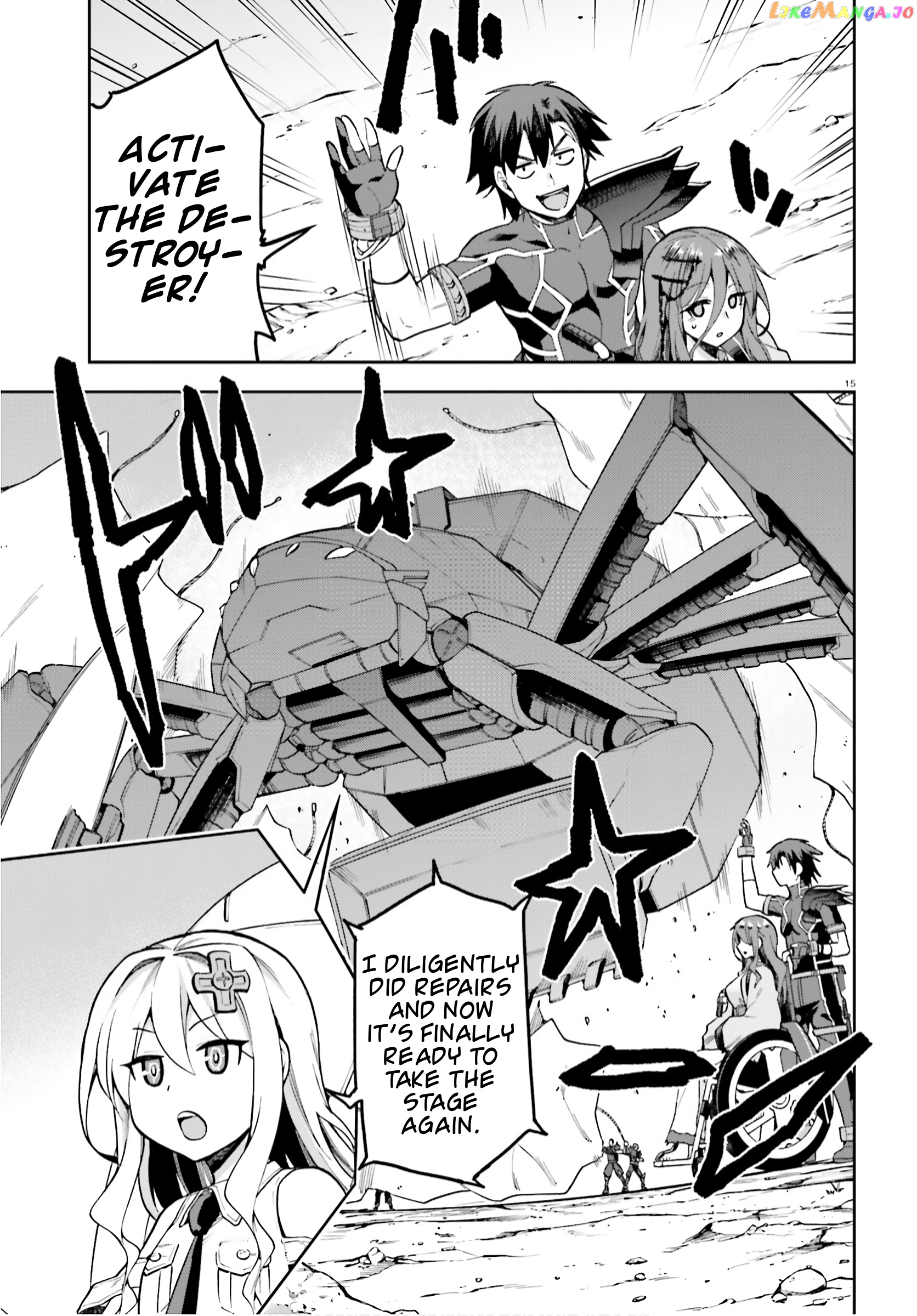 Combatants Will Be Dispatched! chapter 38 - page 15