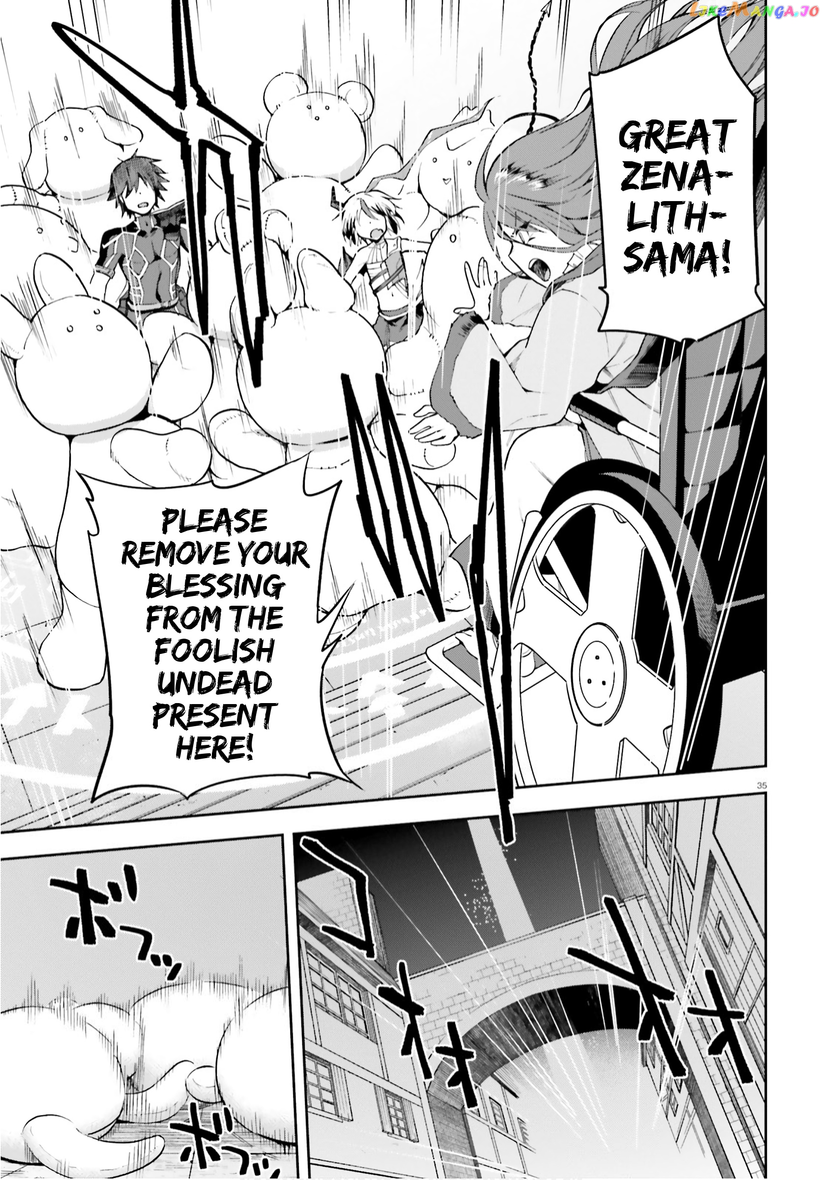 Combatants Will Be Dispatched! chapter 32 - page 35