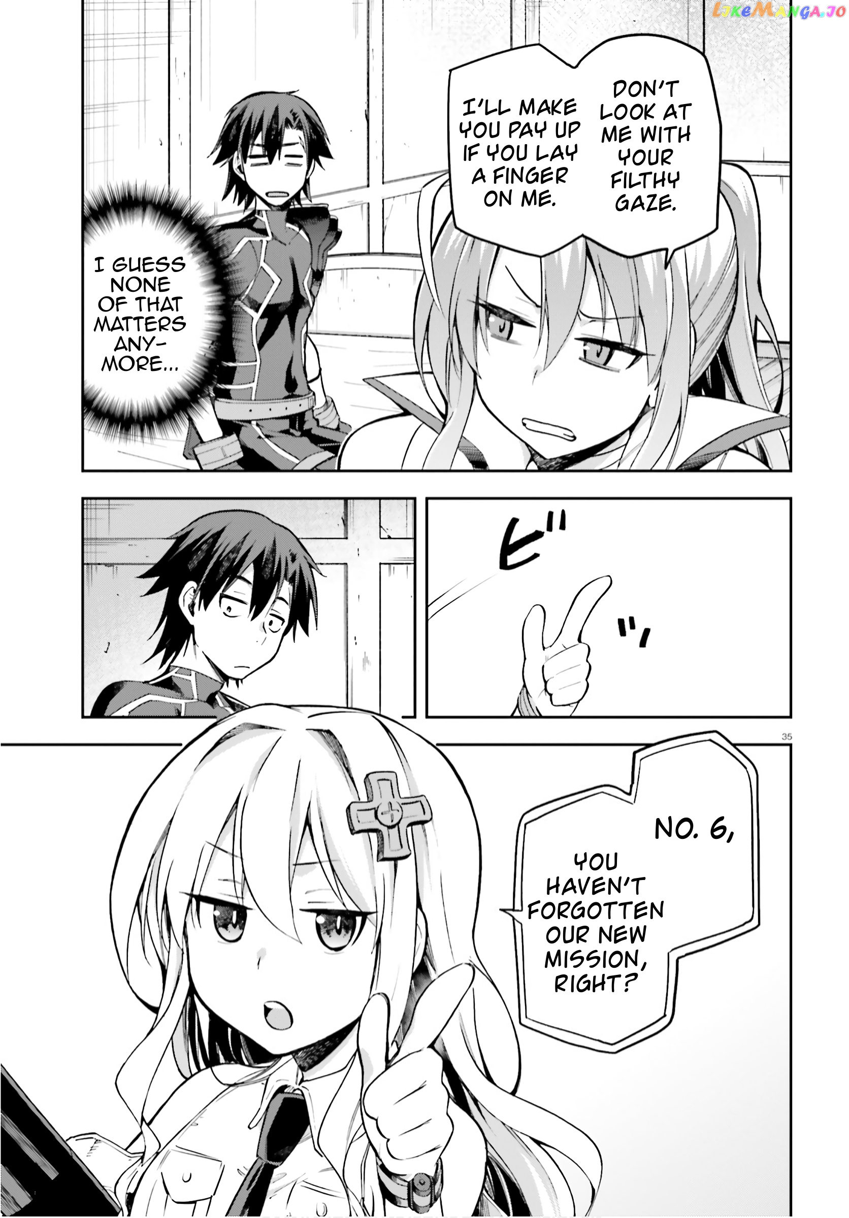 Combatants Will Be Dispatched! chapter 28 - page 33