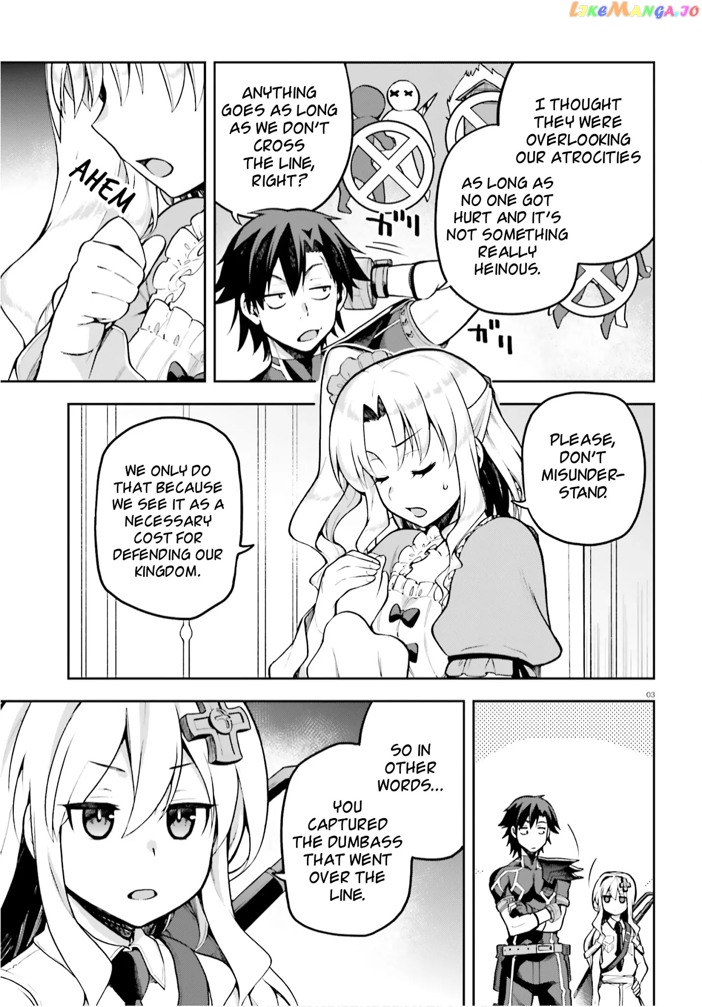 Combatants Will Be Dispatched! chapter 34 - page 3