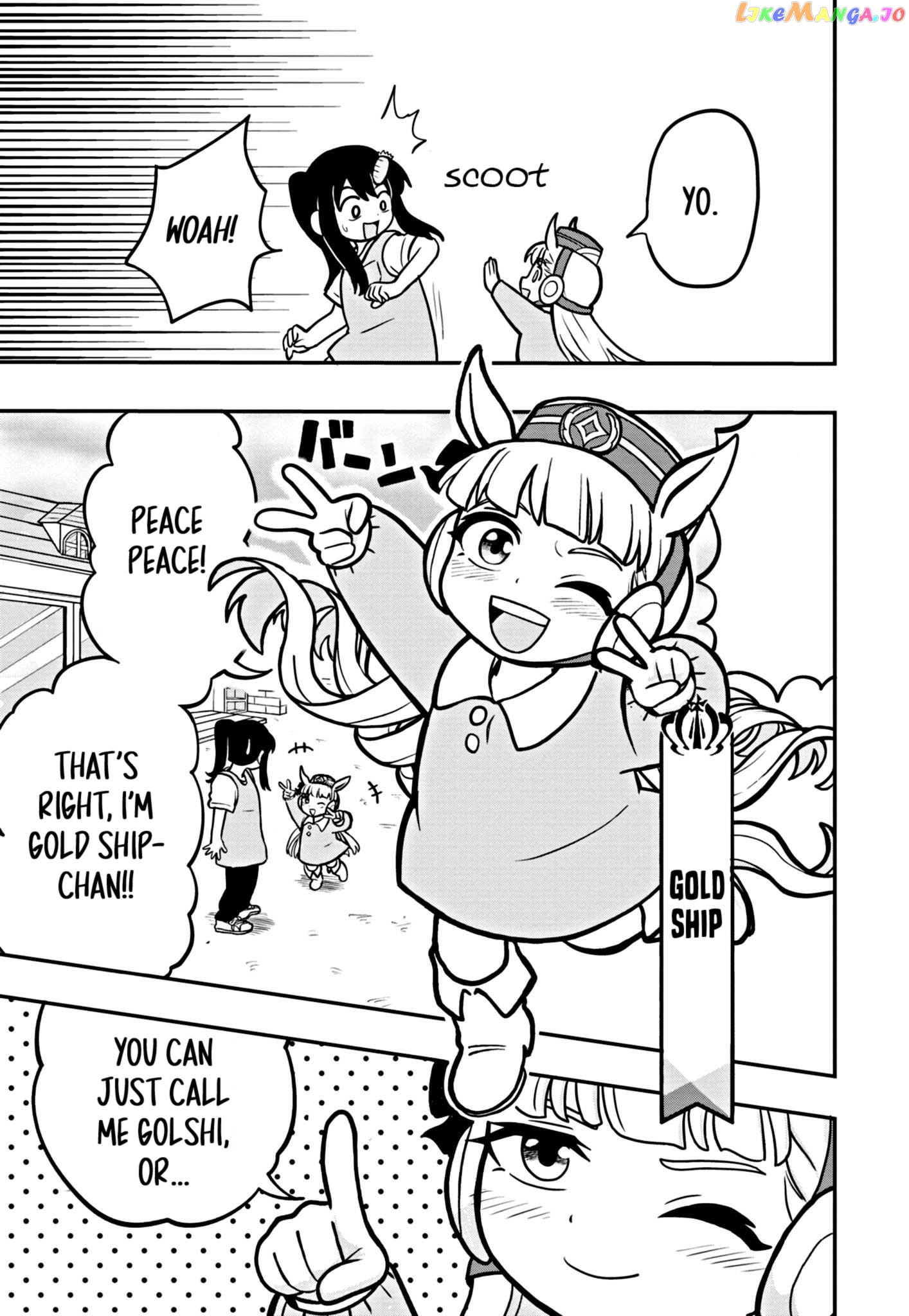 Uma Musume Pretty Derby Pisupisu☆Supisupi Golshi-Chan chapter 1 - page 8