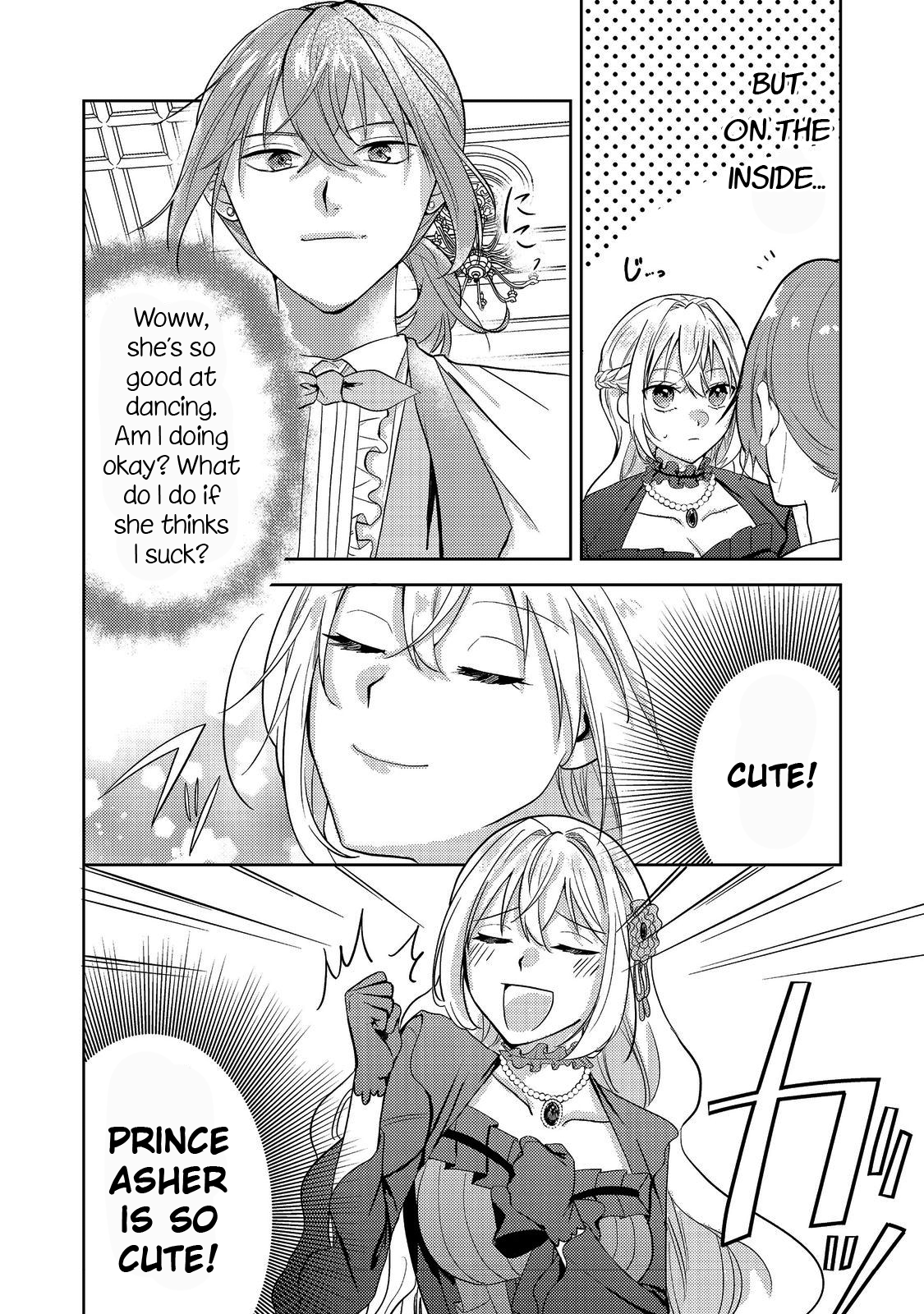 The Villainess Who Can Read Minds Is Playing With Her Puppy-Like Prince Today Too chapter 1 - page 21