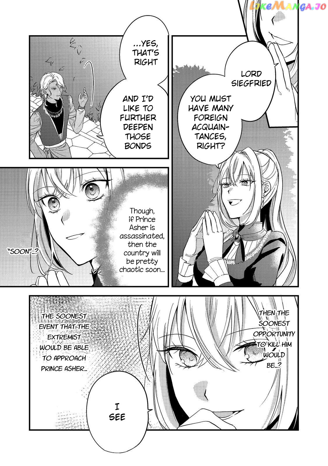 The Villainess Who Can Read Minds Is Playing With Her Puppy-Like Prince Today Too chapter 4 - page 7