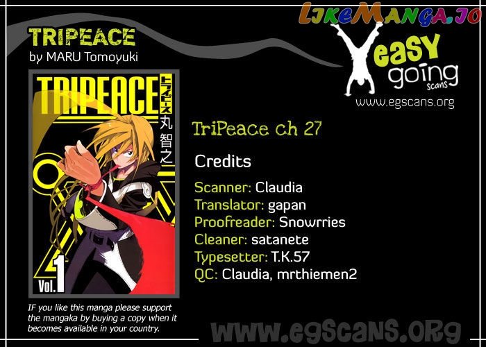 Tripeace - Manga chapter 27 - page 1