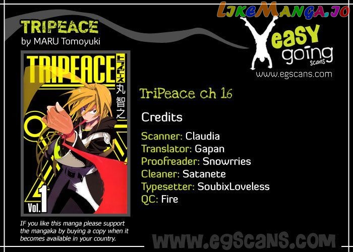 Tripeace - Manga chapter 16 - page 1