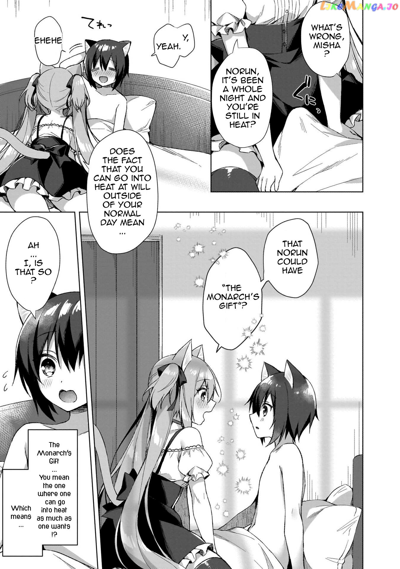 Boku No Risou No Isekai Seikatsu ~Tensei Shitara Kemomimi Musume Darake No Sekai De Harem Ni~ chapter 1 - page 40