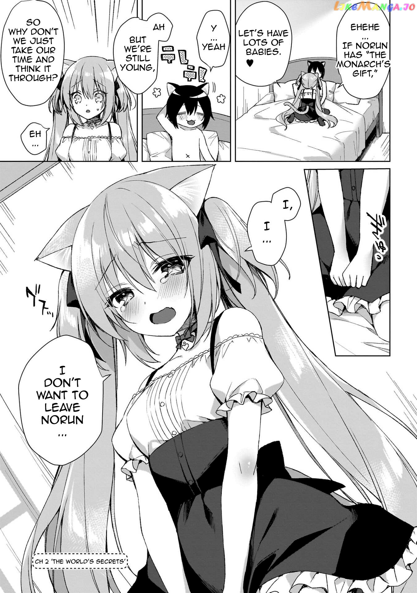 Boku No Risou No Isekai Seikatsu ~Tensei Shitara Kemomimi Musume Darake No Sekai De Harem Ni~ chapter 2 - page 1