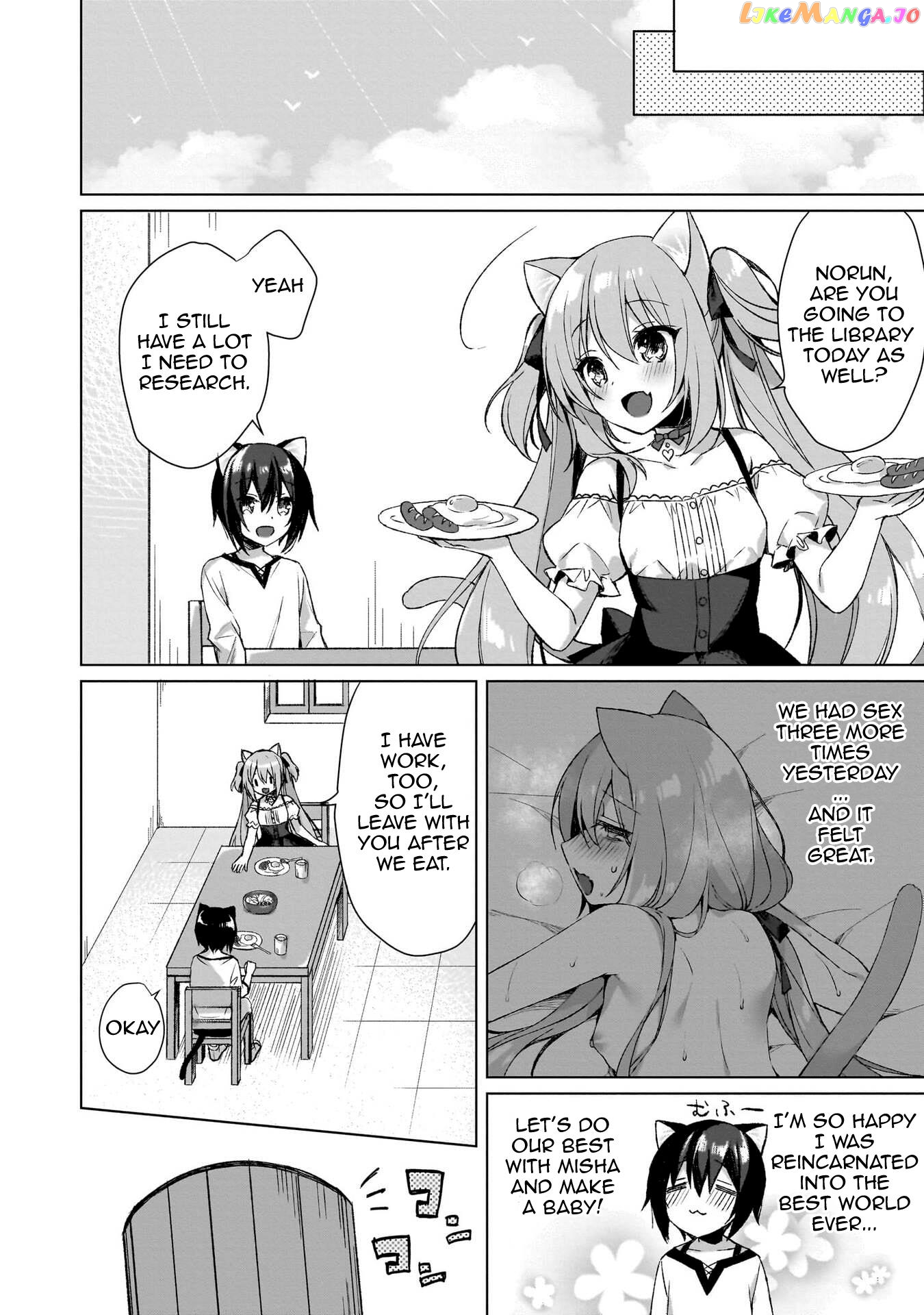 Boku No Risou No Isekai Seikatsu ~Tensei Shitara Kemomimi Musume Darake No Sekai De Harem Ni~ chapter 2 - page 29