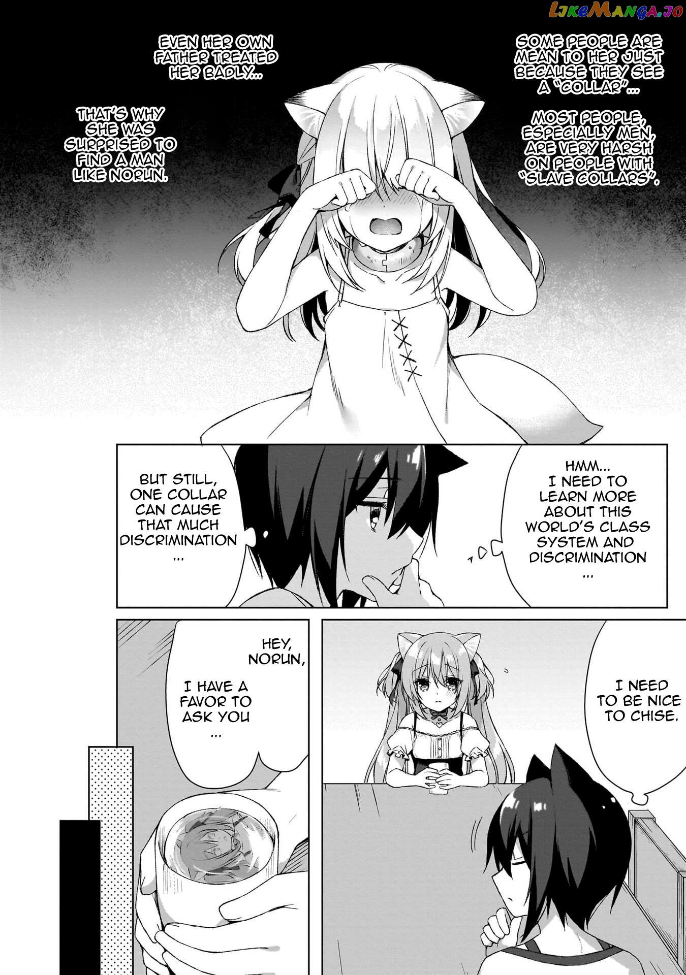 Boku No Risou No Isekai Seikatsu ~Tensei Shitara Kemomimi Musume Darake No Sekai De Harem Ni~ chapter 3 - page 12