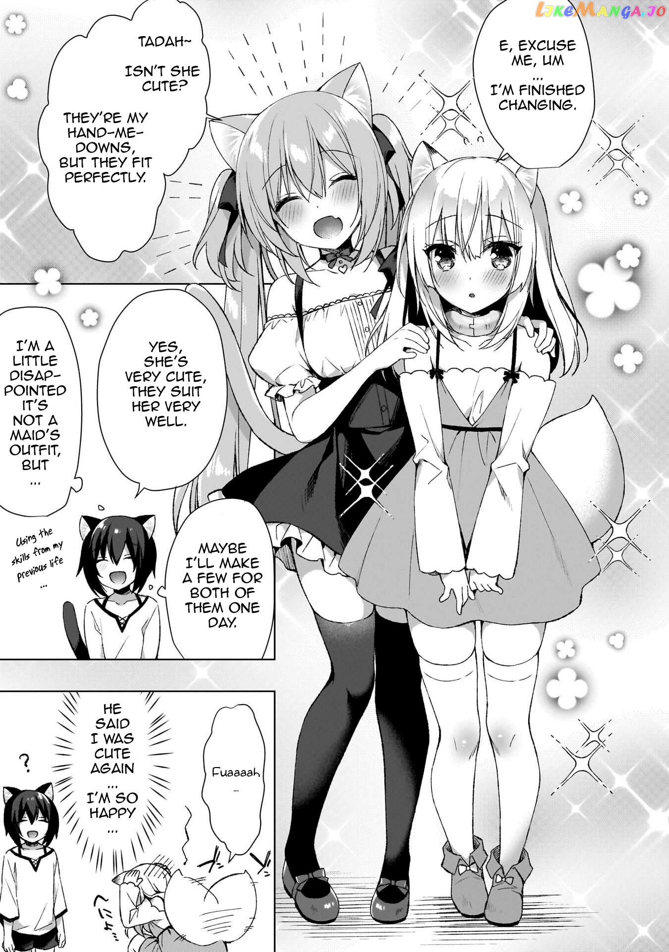 Boku No Risou No Isekai Seikatsu ~Tensei Shitara Kemomimi Musume Darake No Sekai De Harem Ni~ chapter 3 - page 13
