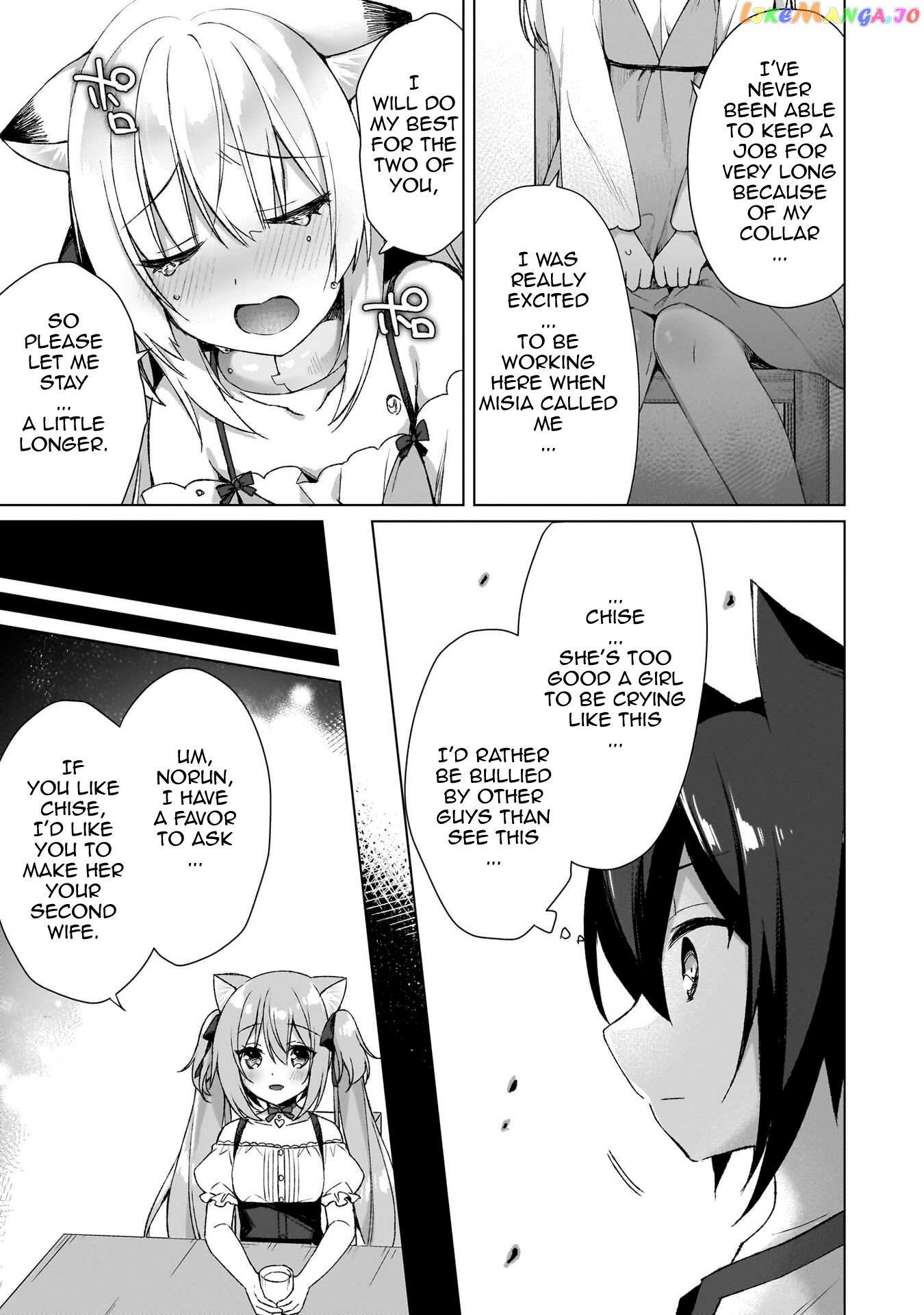 Boku No Risou No Isekai Seikatsu ~Tensei Shitara Kemomimi Musume Darake No Sekai De Harem Ni~ chapter 3 - page 21