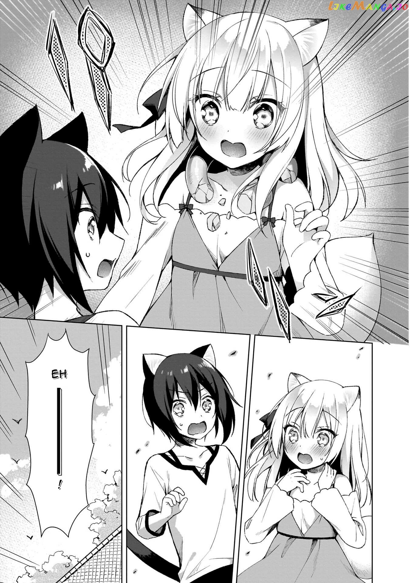 Boku No Risou No Isekai Seikatsu ~Tensei Shitara Kemomimi Musume Darake No Sekai De Harem Ni~ chapter 3 - page 28