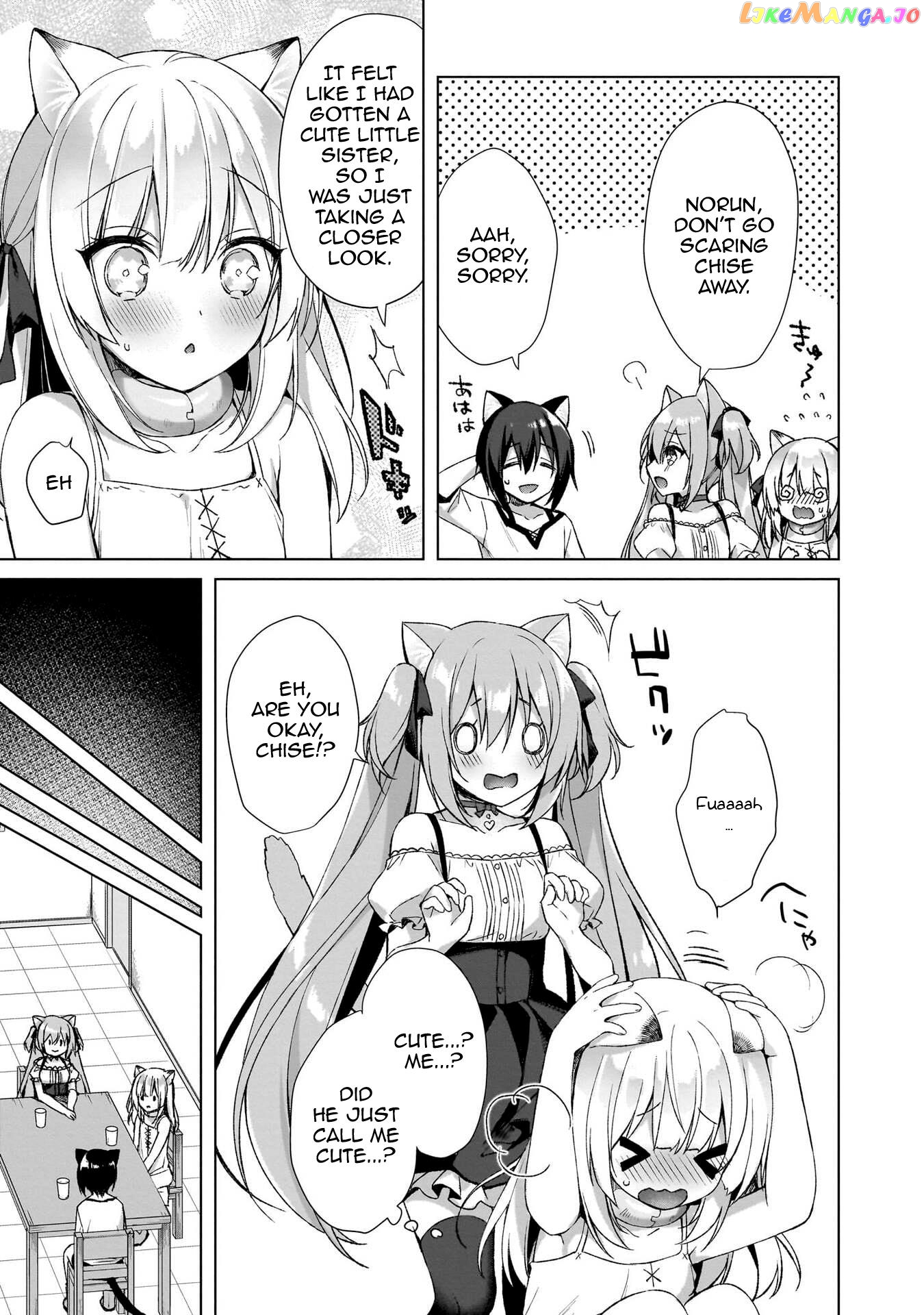 Boku No Risou No Isekai Seikatsu ~Tensei Shitara Kemomimi Musume Darake No Sekai De Harem Ni~ chapter 3 - page 5