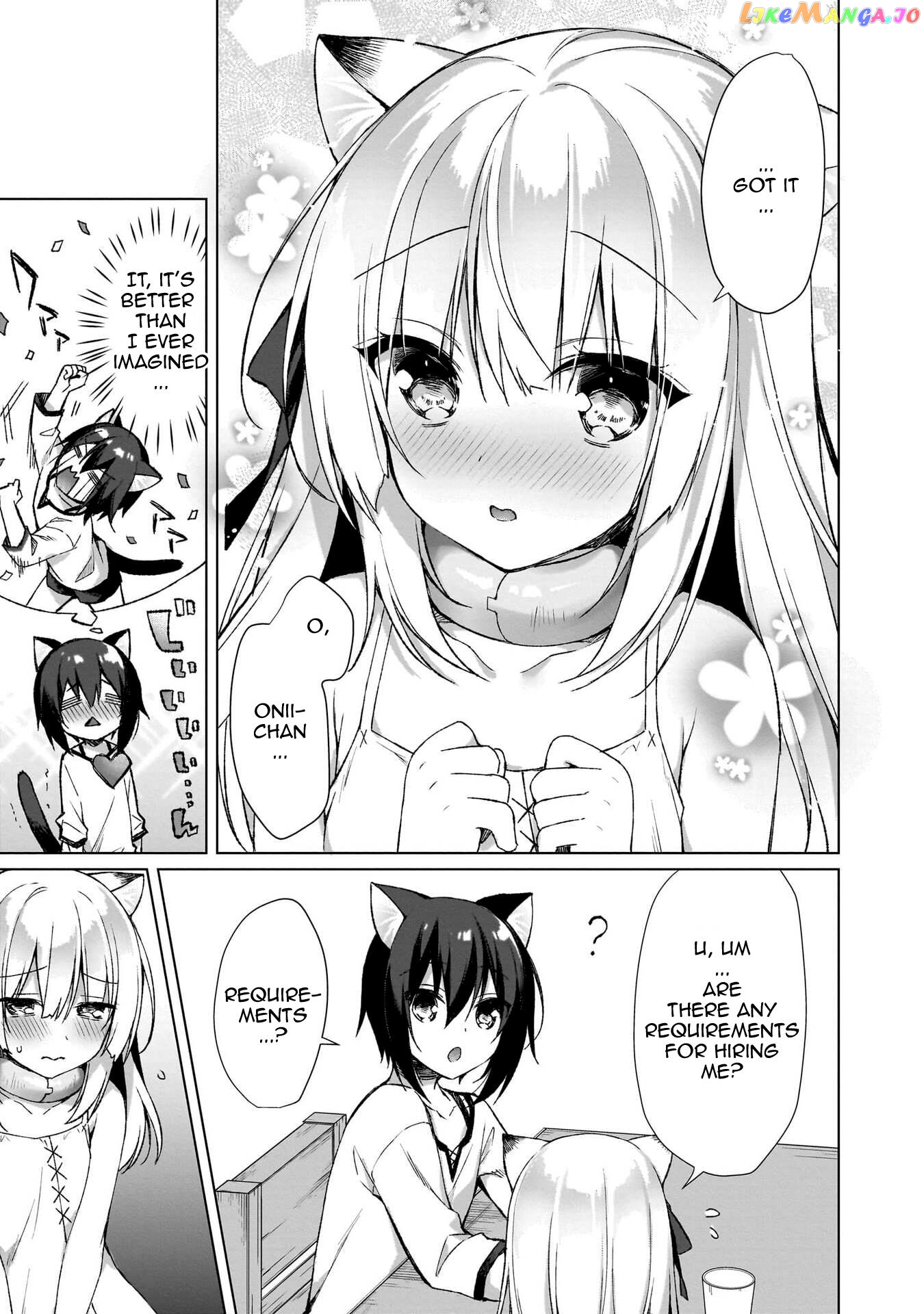 Boku No Risou No Isekai Seikatsu ~Tensei Shitara Kemomimi Musume Darake No Sekai De Harem Ni~ chapter 3 - page 9